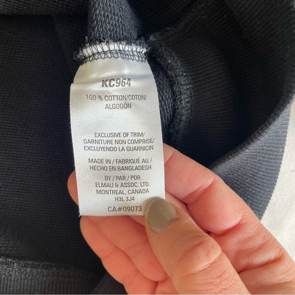 Kangol 100% Cotton Classic Black Crewneck Sweatshirt Unisex - Picture 11 of 14